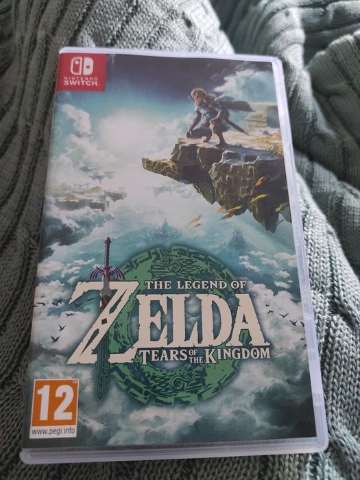 Jogo The legend of Zelda tears of the kingdom