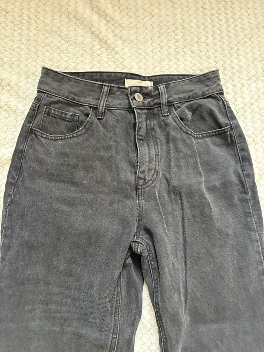 Czarne jeansy stradivarius rozmiar S