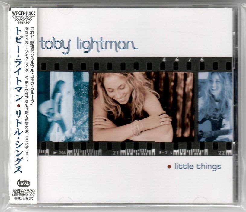 Toby Lightman – Little Things - CD OBI JAPAN