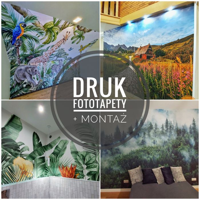 Tapetowanie.Druk Fototapet.Wyklyienie Tapeta, Fototapeta.