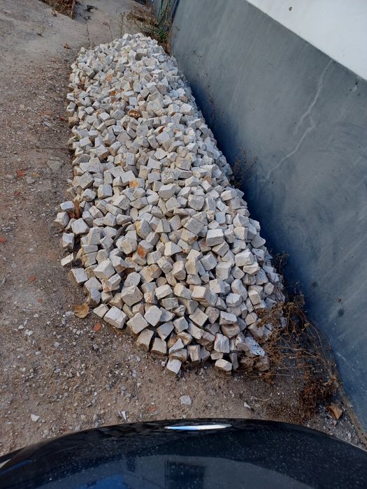 Pedra da calçada
