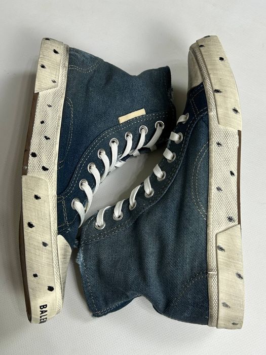 BALENCIAGA Paris кеди dirty distressed arena archive vintage кросовки