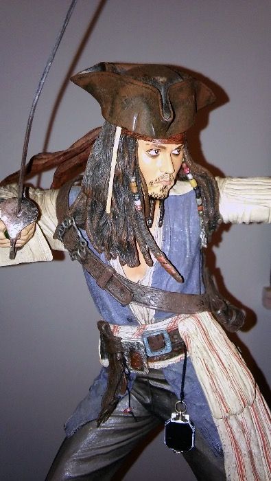 Jack Sparrow / Johnny Depp - Pirata das Caraíbas III NECA 2007
