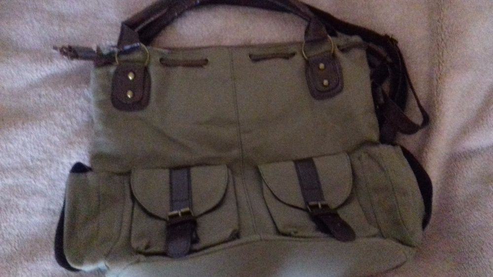Torebka nowa army green