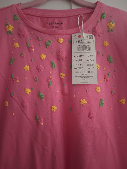 T- shirt Reserved roz.152