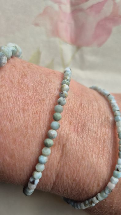 Larimar srebro 0.925 bransoletka