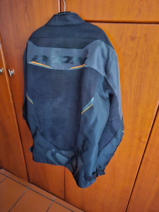 Casaco motard de verão Ixon Draco laranja XXL