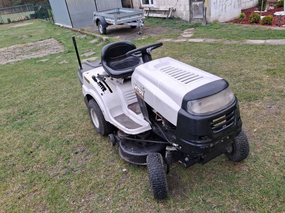 Kosiarka traktorek mtd z koszem