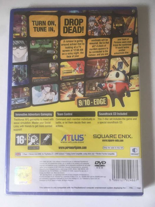 PS2 - Persona 4 (SELADO)