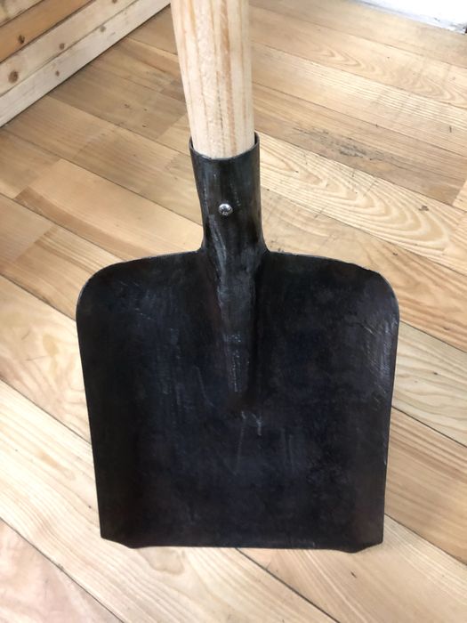 Совковая лопата стальная времен СССР 80 г. уборка снега / строит. мат