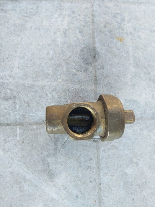 Газовый кран пробковый
