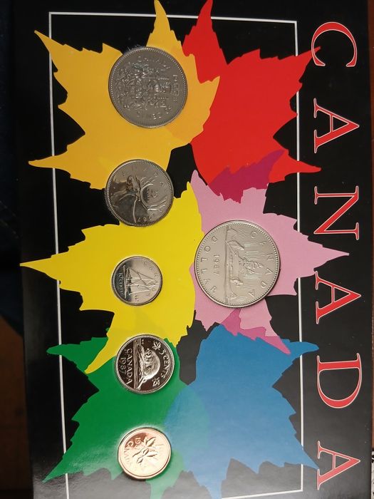 Moedas do Canada 1987