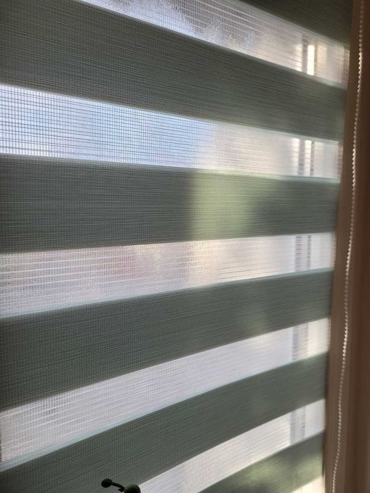 Roleta wewnętrzna dzień noc 46x140 miętowa - 2 sztuki