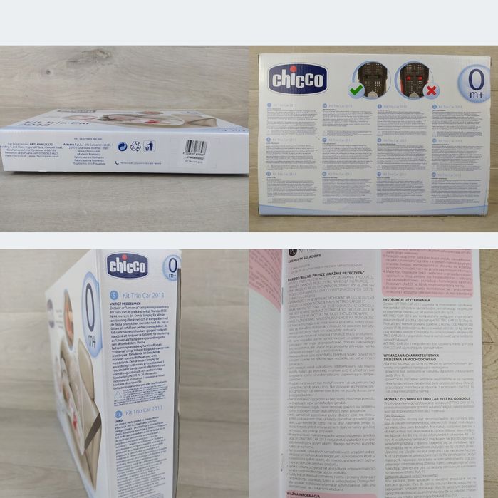 Chicco Kit Trio Car 2013 Adapter do wózka samochodu OUTLET

Po zwrocie