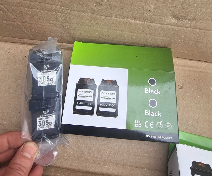 Картридж 305 XL чорний, 2 штуки - комплект для HP 305XL