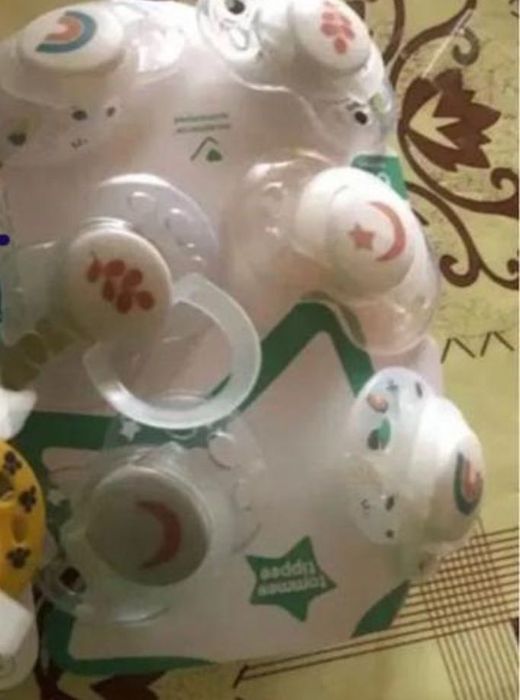 Нові пустушки Tommee Tippee 18-36 месяца турники пустышки ночные денні