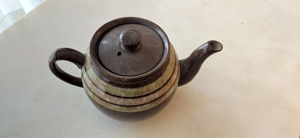Bule Vintage England Teapot Sadler Brown