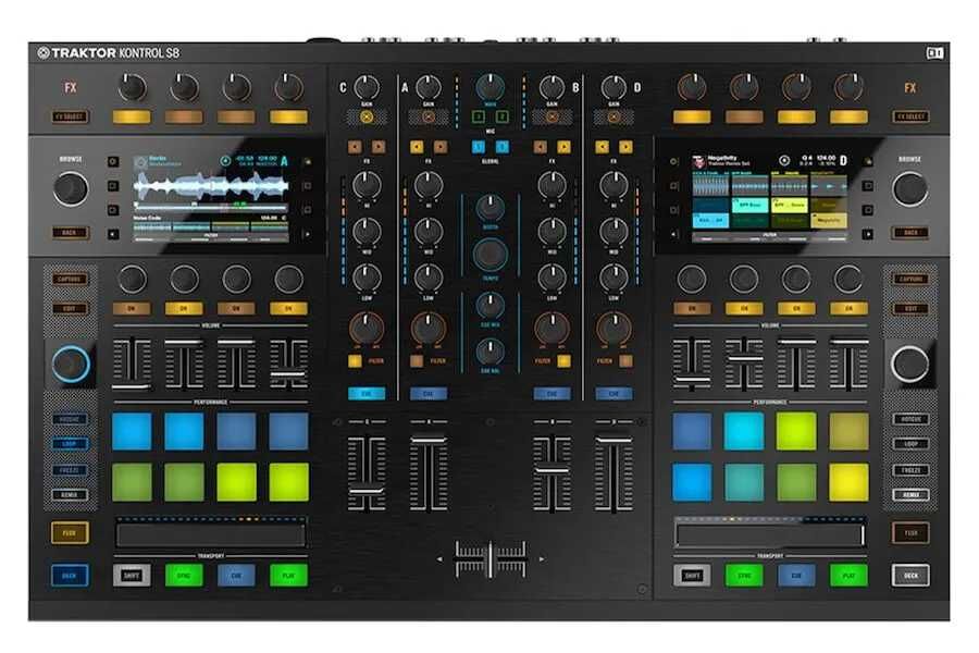 NI Traktor Kontrol S8 - Controlador DJ PRO + Hardcase + 3 Extras
