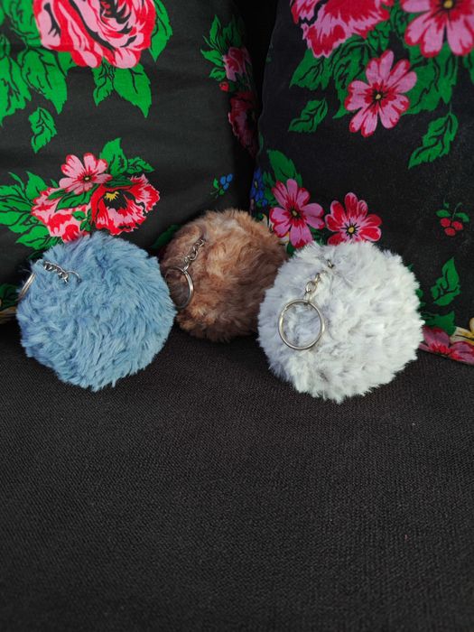 Brelok pompon rękodzieło