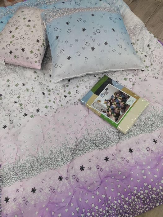 Ковдра+подушка+постільна білизна/комплект