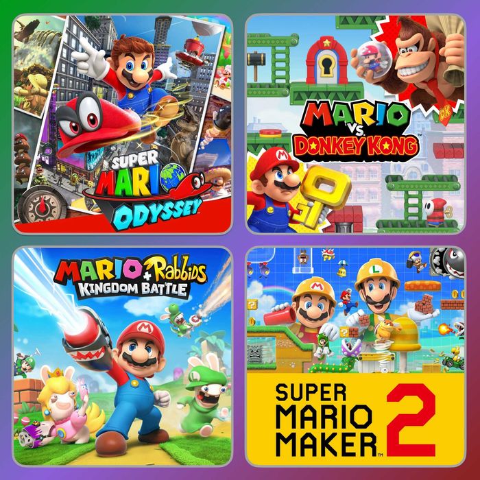 Игры Nintendo Switch Навсегда | Mario Odyssey + Super Mario Maker 2 + Mario vs Donkey Kong и другие.