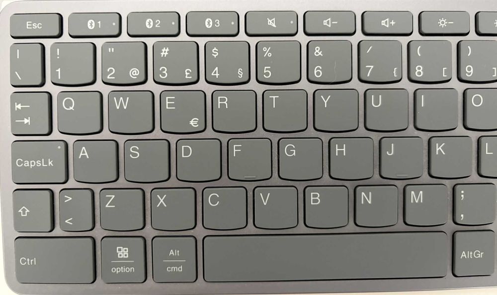 Teclado Lenovo Multi-Device Bluetooth Cinza (PT)