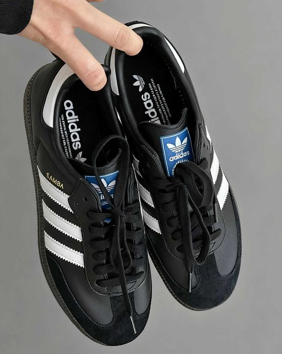 czarne adidas SAMBA buty dla pary oryginalne sneakersy R.38