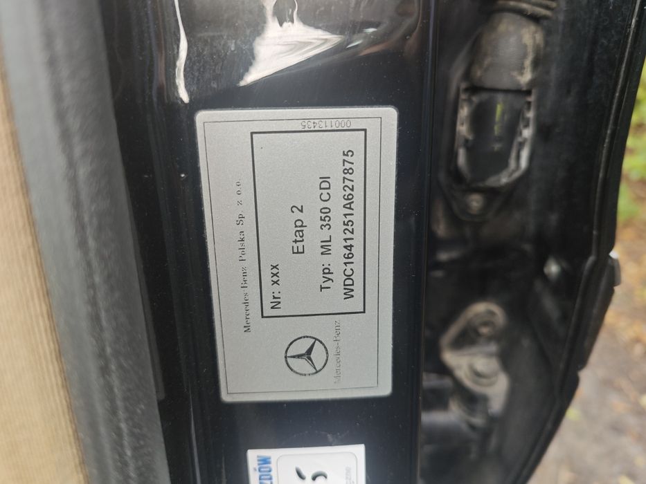 ML 350CDI Polski salon bezywadkowy