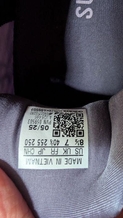 Adidas Supernova Rise GTX Gore-Tex, жіночі кросівки, 39 розмір