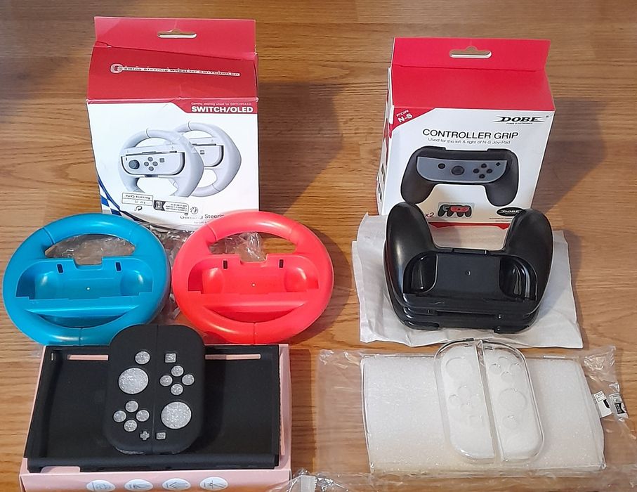 PROMOÇÃO - Acessórios Nintendo SwitchV1,V2,Oled,Switch2(Artigos NOVOS)