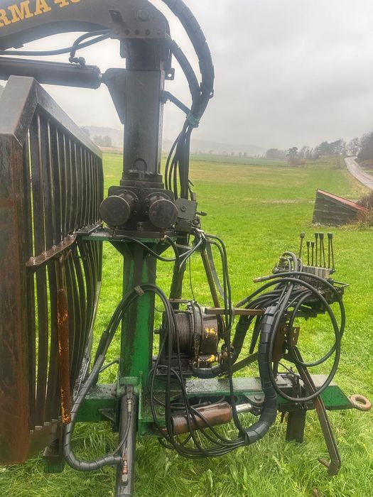 Przyczepa Leśna Farma 46D 8ton