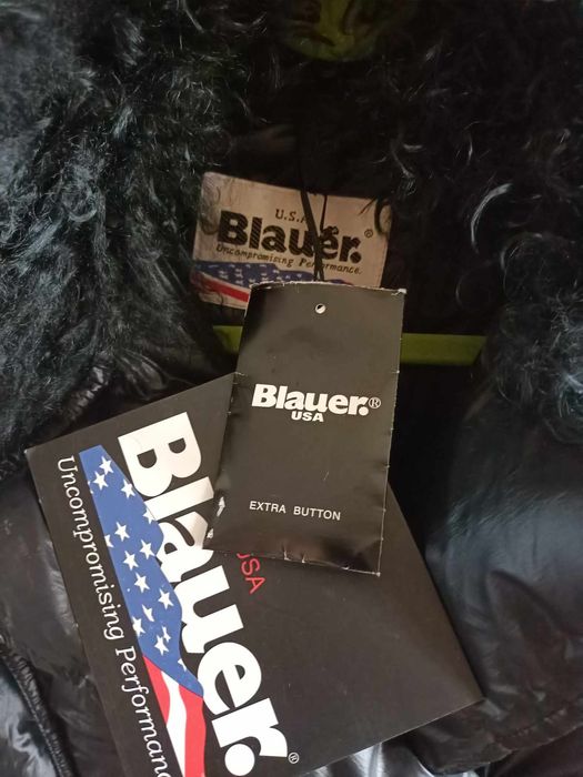 Blauer nowa z metką kurtka puchowa zimowa M płaszcz