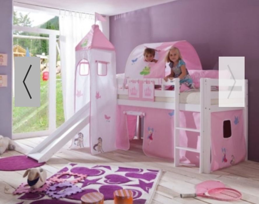 Cama de menina princesa