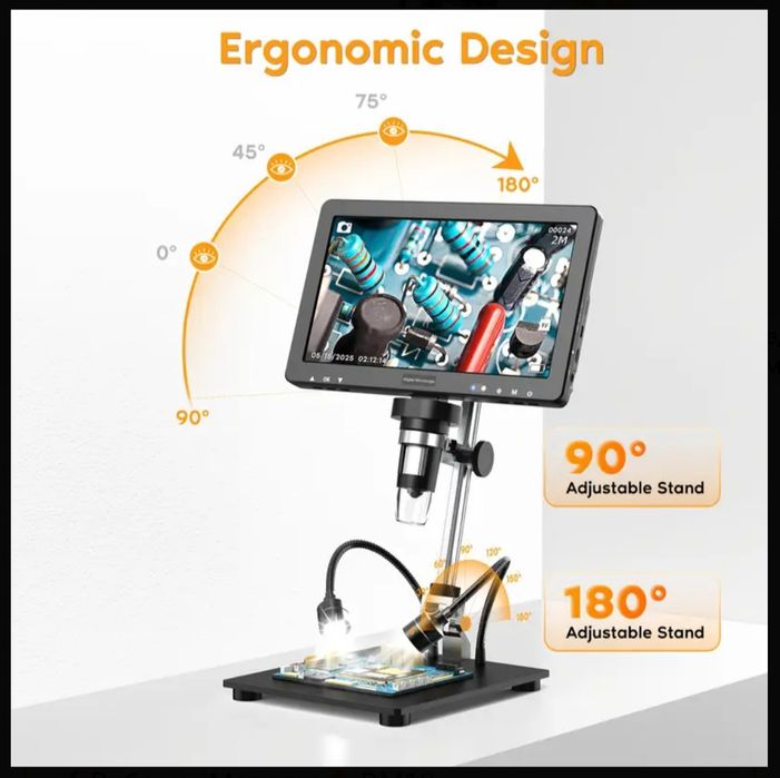 Микроскоп DM13 для пайки, электроники,монет,ювелирных изделий