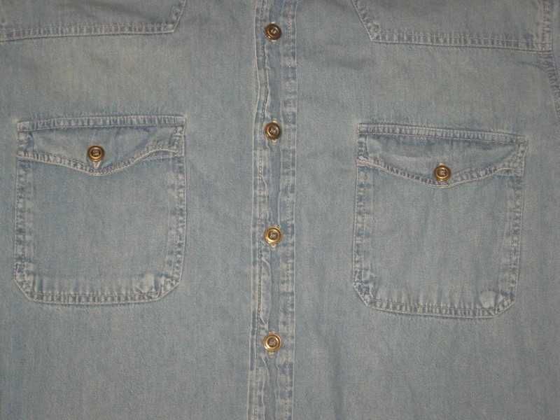 Koszula jeansowa dżinsowa długi rękaw dżins jeans Southern M klata 120
