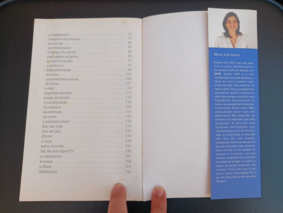 Livro "A Guerra dos Sexos", de Ana Margarida Oliveira e Maria José Areias