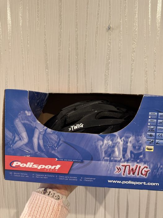 Capacete polisport twig para bicicleta