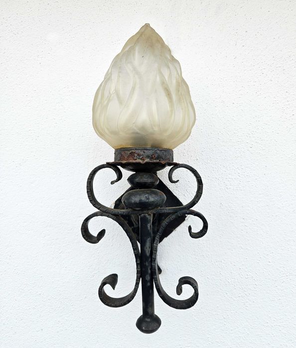 Globo de vidro "tocha"