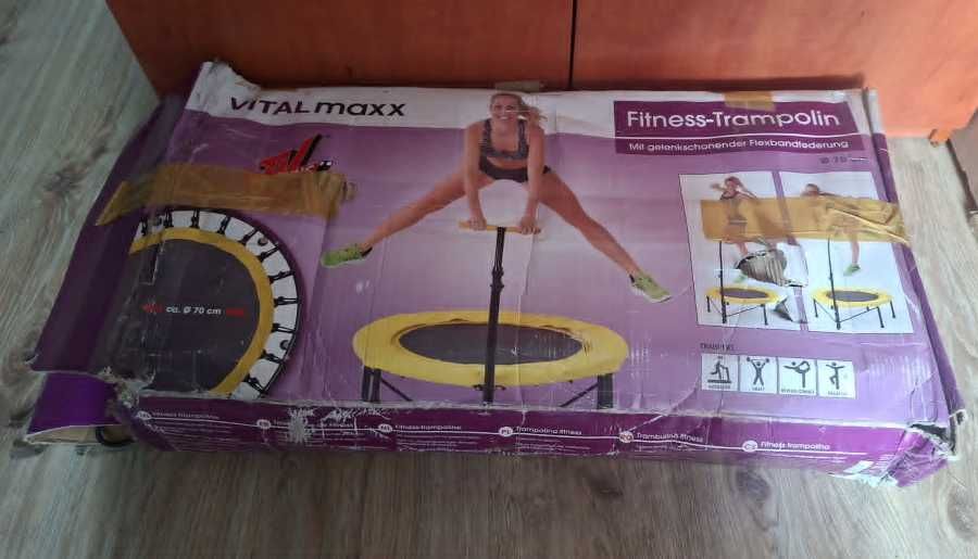 Trampolina fitness z uchwytem Vitalmaxx