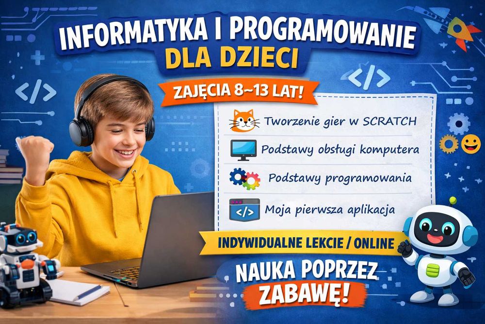 Informatyka i programowanie dla dzieci / informatyka dla dzieci