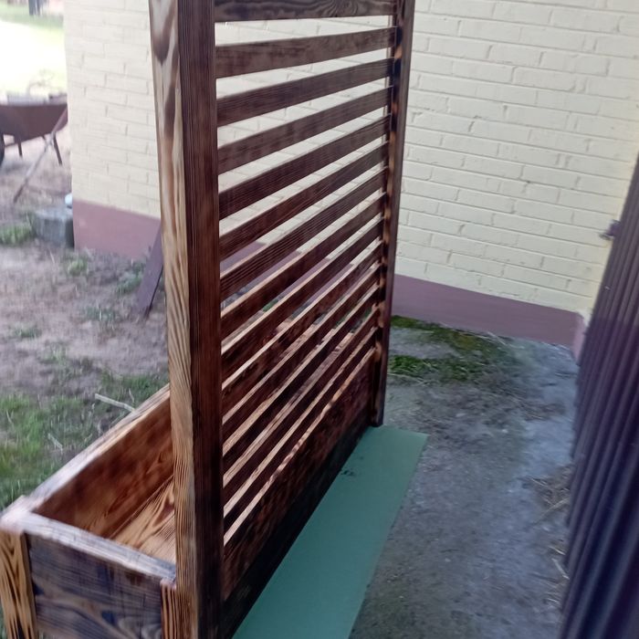 Pergola ozdobna z drewna