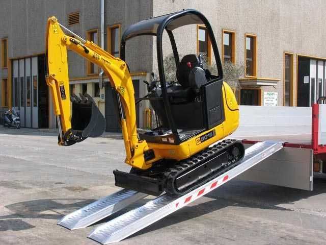 Najazdy aluminiowe do minikoparek 1m-5m do 25t, Dostawa,gwarancja
