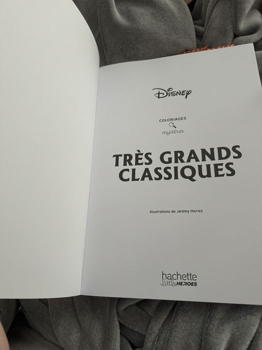 Розмальвки disney A3  très grands classiques