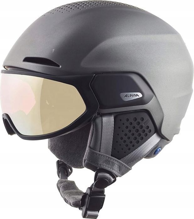 kask narciarski alpina alto qv vario gunmetal matt m 55-59cm