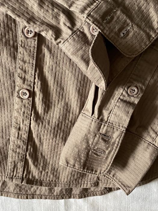 Жіноча сорочка H&M коричневого кольору розміру S (М)