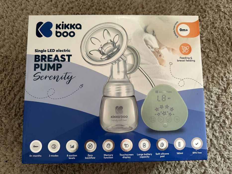 Електричний молоковідсмоктувач Kikka Boo Serenity