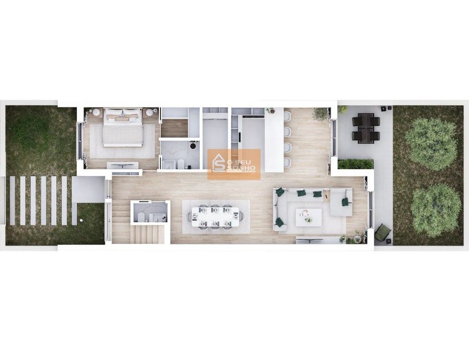 Lote com Projeto Aprovado para Moradia T4 no Centro de São Brás de ...
