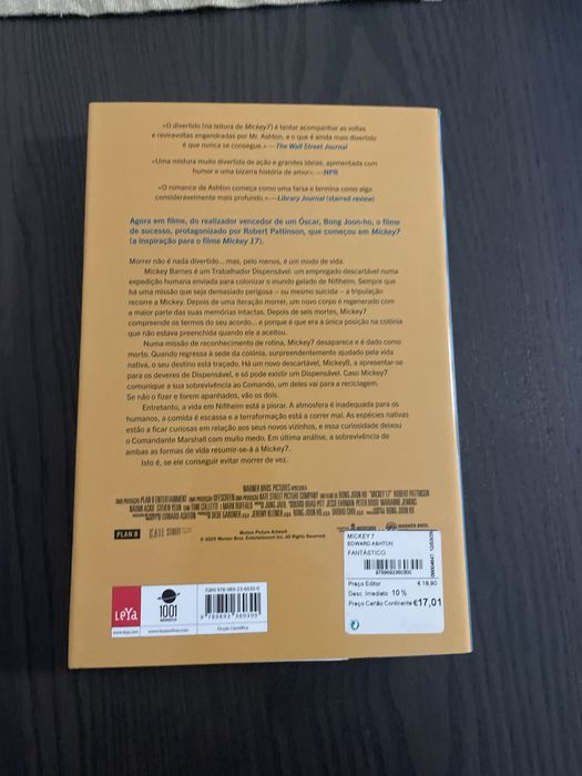 Mickey 17 - Edward Ashton