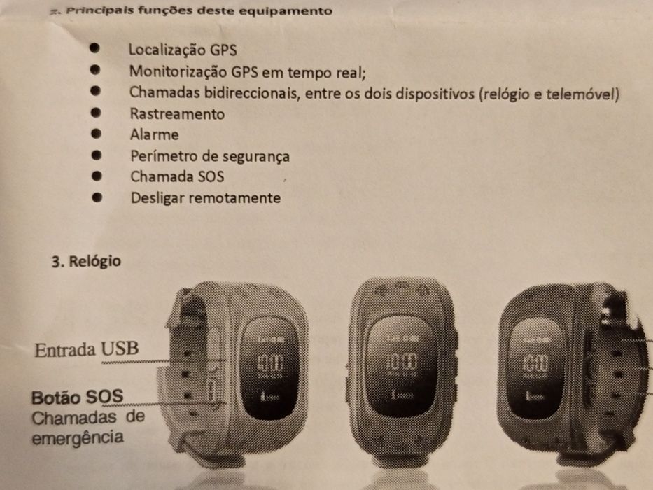 Localizador GPS SMARTWATCH