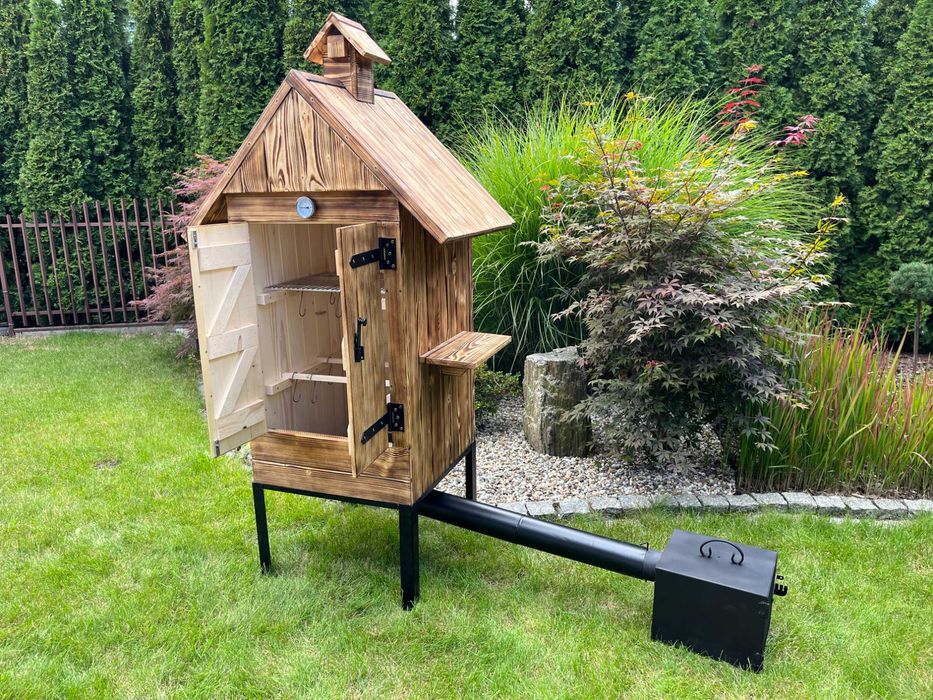 Wędzarnia ogrodowa drewniana TOKO